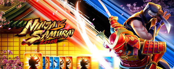 ภาพโปรโมทเกมสล็อต Ninja vs Samurai